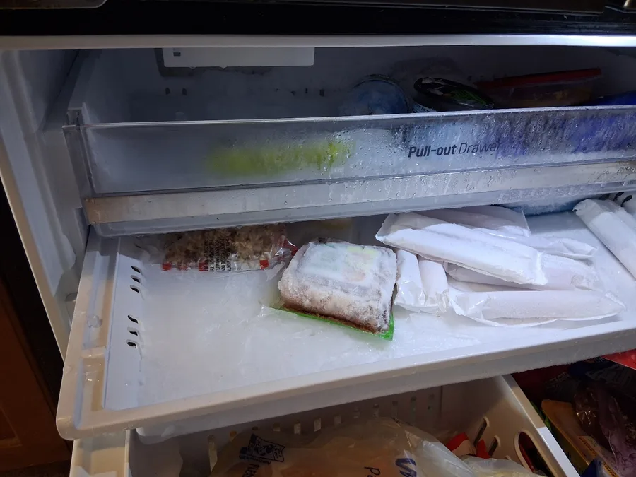 LG refrigerator freezer frost gasket repair in Tempe